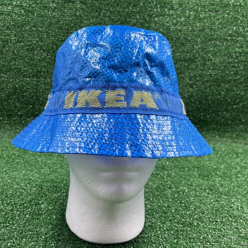 IKEA Bucket‎ Hat KNORVA Frakta with Lining & Vent Holes Rain Hat Sun Hat